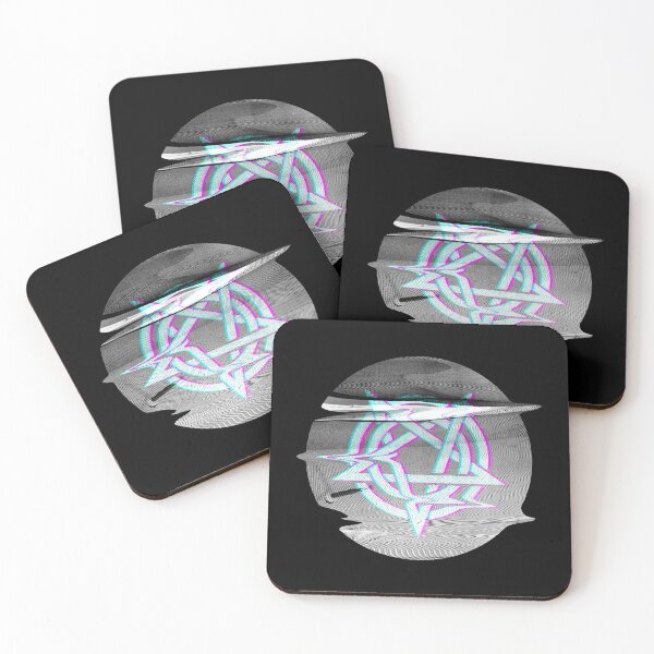 Item preview, Copy of Static Distorted Glitch Pentagram designed and sold by BetterDaze.