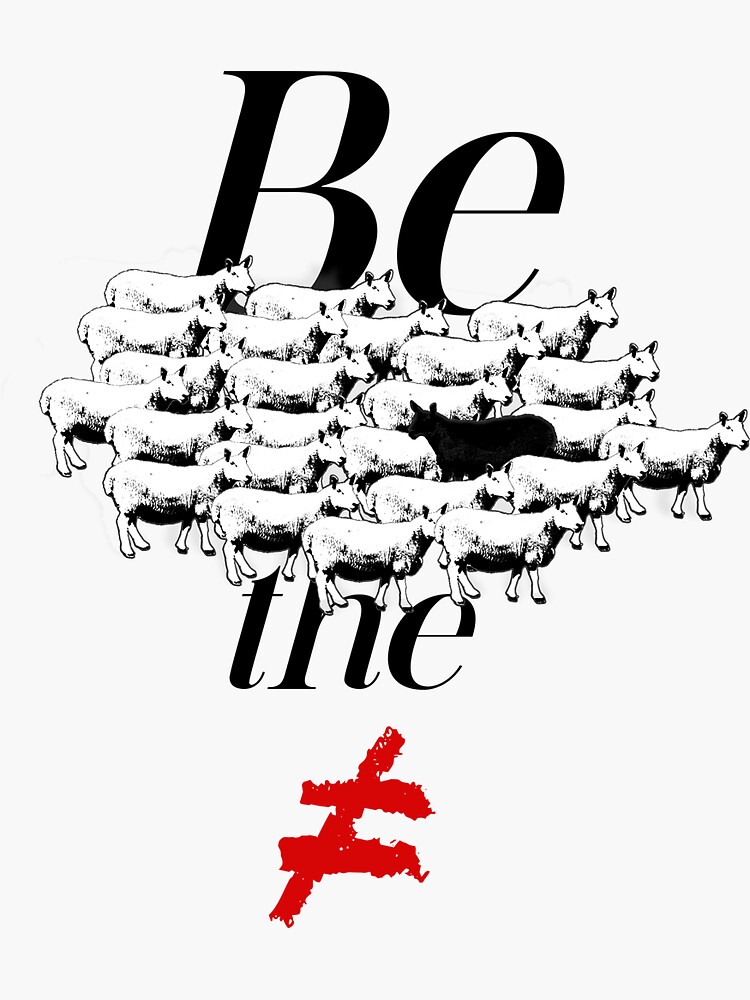 " BE THE DIFFERENCE" Sticker for Sale by CBarbanza Redbubble