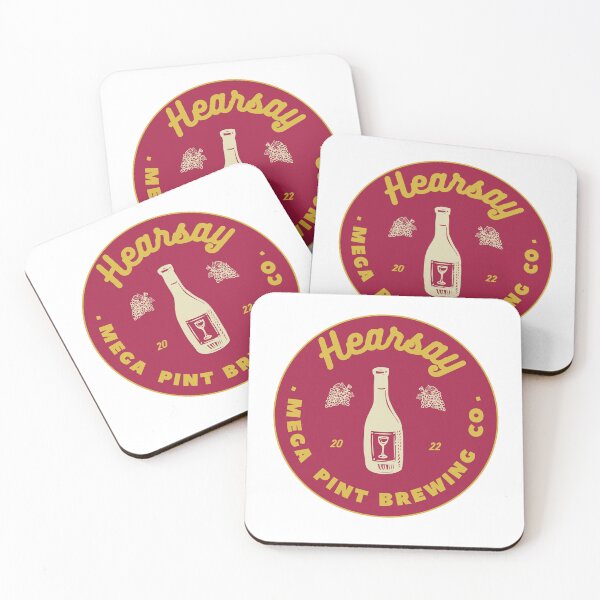 Item preview, Hearsay Brewing Company - Hearsay Brewing Co  court quote  designed and sold by Raiko-art.