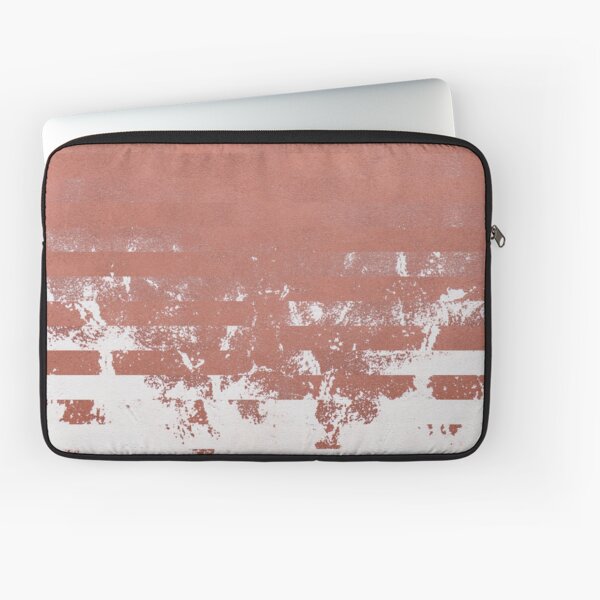 Item preview, Subtle - Pink and white stripes textured abstract painting designed and sold by Printpix.