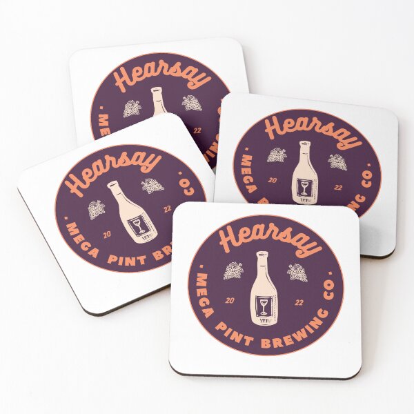 Item preview, Hearsay Brewing Company - Hearsay Brewing Co  court quote  designed and sold by Raiko-art.