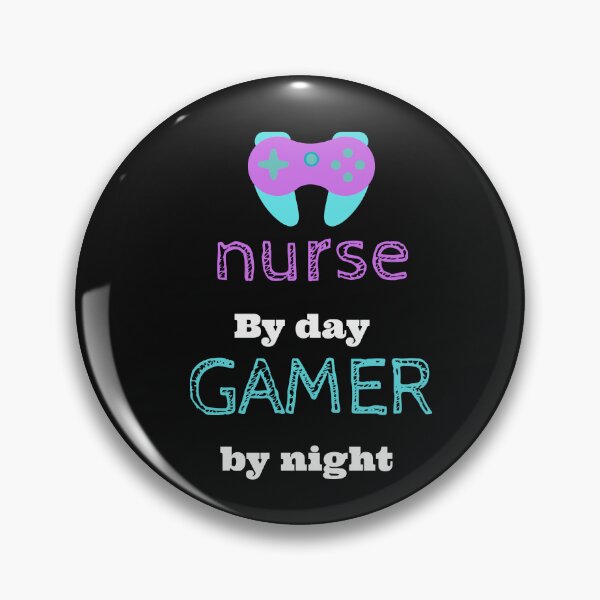 Item preview, nurse by day gamer by night designed and sold by yassminishop.