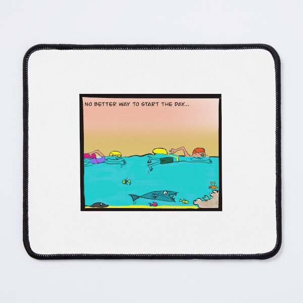 Item preview, Sunrise Swimming designed and sold by frenchnessie.