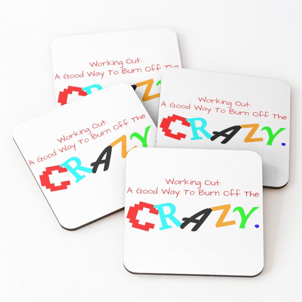 Item preview, Working Out, Burn Crazy Design designed and sold by HydeZero.