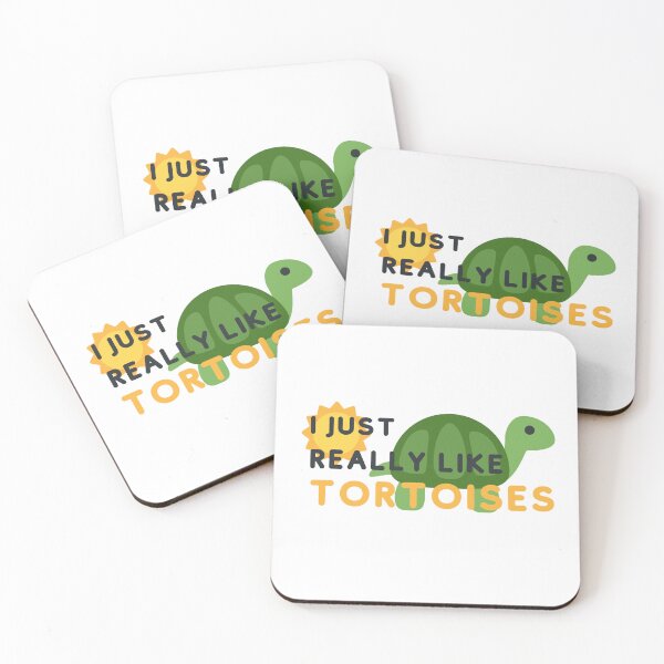 Item preview, I JUST REALLY LIKE TORTOISES - Cute design for tortoises lovers designed and sold by OpenCloset.
