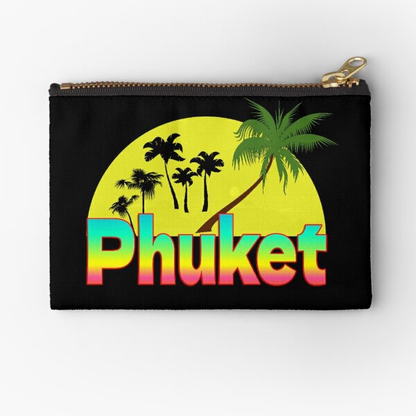 Phuket  A beautiful Beach In Thailand Zipper Pouch