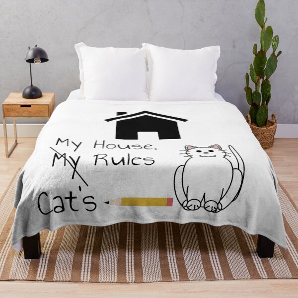 Item preview, My House, Cat's Rules designed and sold by HydeZero.