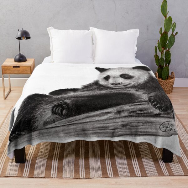 Item preview, Young panda resting designed and sold by SylvieG18.