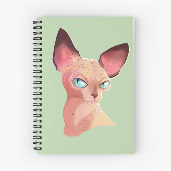 Item preview, Cunning sphynx cat designed and sold by Victoria Kosheleva.