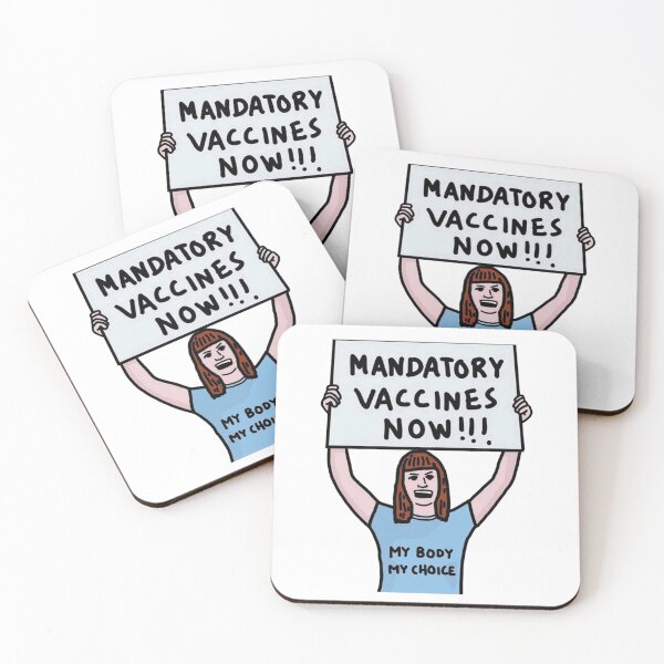 Item preview, MANDATORY VACCINES NOW!!! MY BODY MY CHOICE designed and sold by RNDR.