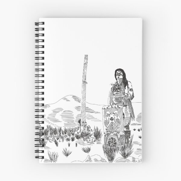 Item preview, Chichimeca with drum designed and sold by Digilogos.