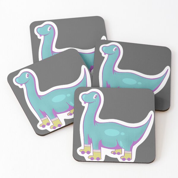 Item preview, Skating Brontosaurus designed and sold by jmtruelove.
