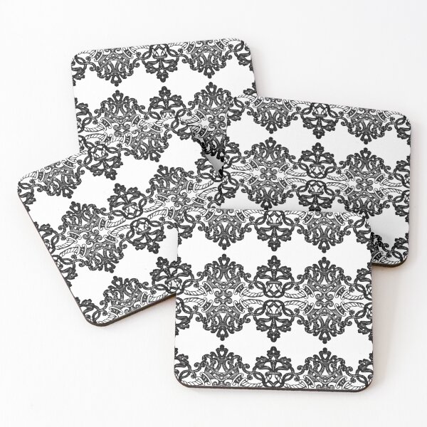 Item preview, Black Geometric Pattern designed and sold by PressedOak.