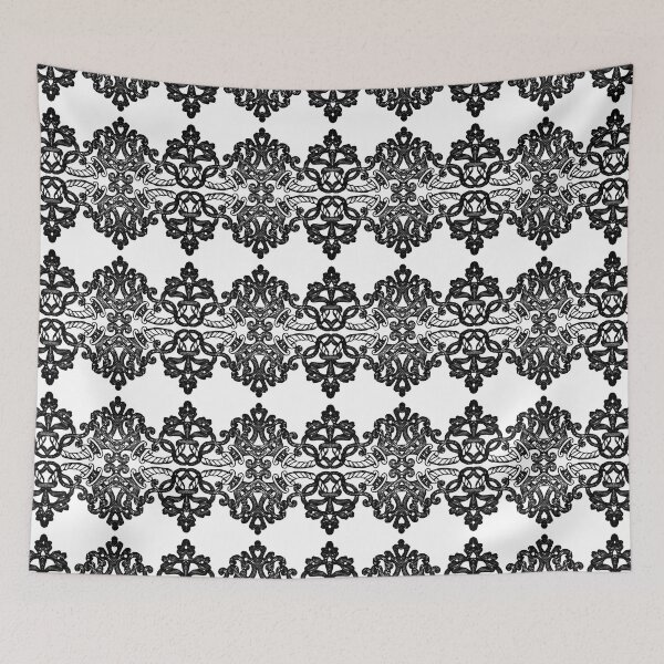 Item preview, Black Geometric Pattern designed and sold by PressedOak.