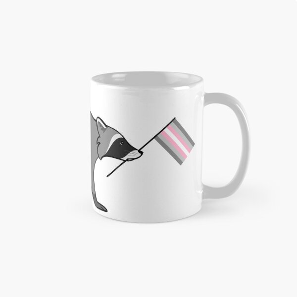 Item preview, Demigirl Pride Raccoon designed and sold by Oreo-Lynx.