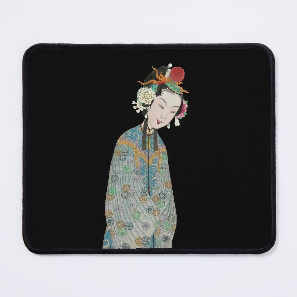 Item preview, Sinister smiling asian traditional opera actress designed and sold by Zanimations.