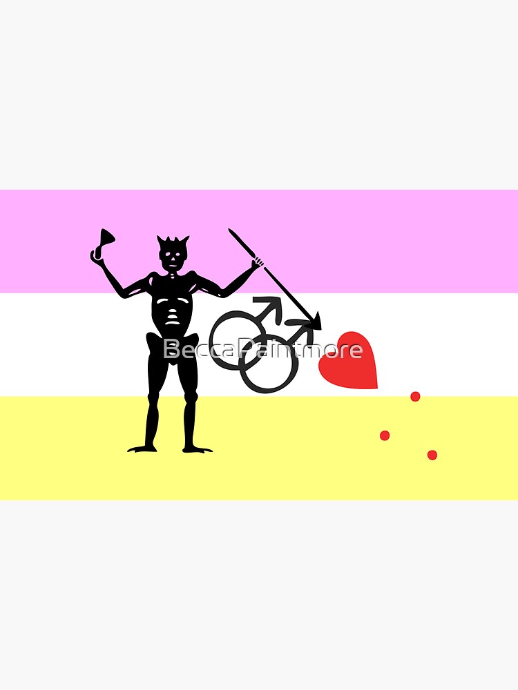 Twink Pride Blackbeard Sticker For Sale By Beccapaintmore Redbubble