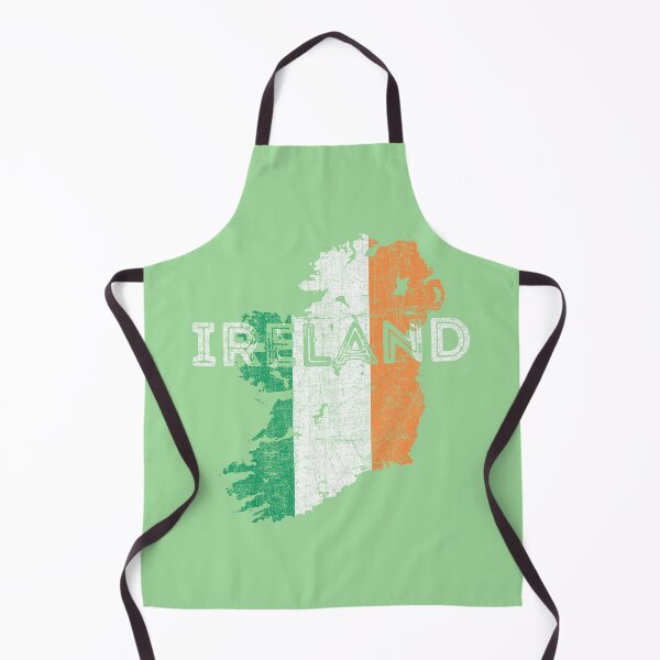 Item preview, Ireland Map Shape and Flag designed and sold by ockshirts.