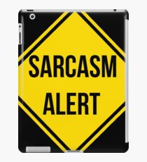 Sarcastic iPad Case/Skin