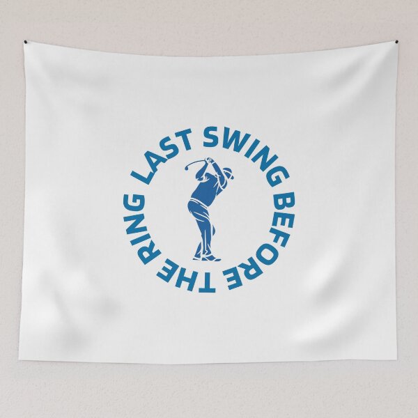 Item preview, Golf Last Swing Before The Ring T-Shirt Perfect Gift For Golfers Bachelor Party designed and sold by hottest-tees.