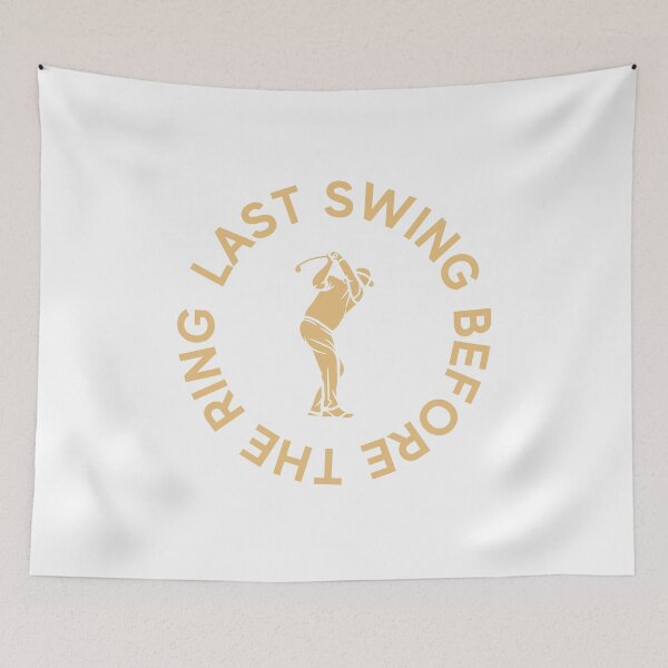 Item preview, Golf, Last Swing Before The Ring designed and sold by hottest-tees.