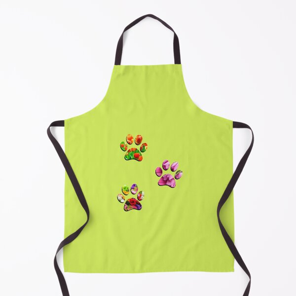 Item preview, Floral Paw Print Trio designed and sold by DonmedPro1.