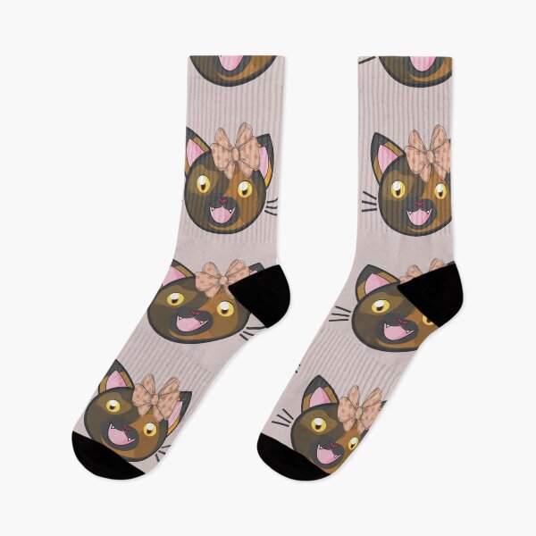 Item preview, Beautiful black and brown spots cat with bow for lovers of cats with spots. Sweet feline, sweet vintage kitty. designed and sold by EMIPRINCESS.