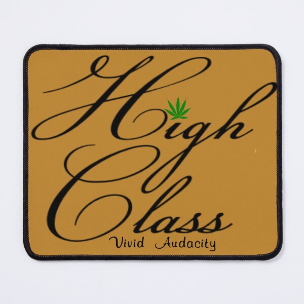 Item preview, HIGH CLASS BLACK AND WHITE MARIJUANA LEAVES designed and sold by VividAudacity.