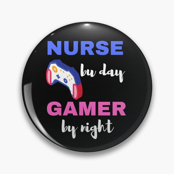 Item preview,  nurse by day gamer by night designed and sold by yassminishop.