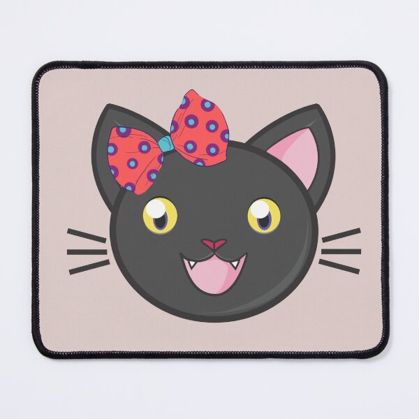 Item preview, Spotted cat face with bow. Sweet vintage cat. designed and sold by EMIPRINCESS.