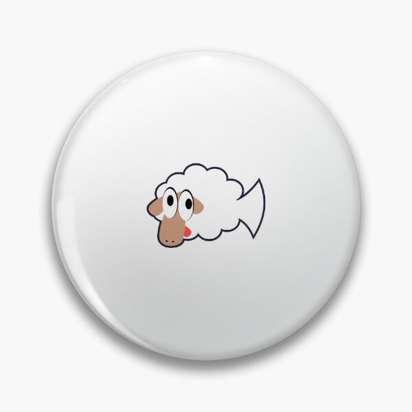 Item preview, Sheep Fish Funny Animal designed and sold by petropetropetro.