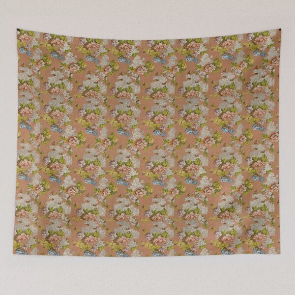 Item preview, Floral French Textile designed and sold by JustCoolShop.