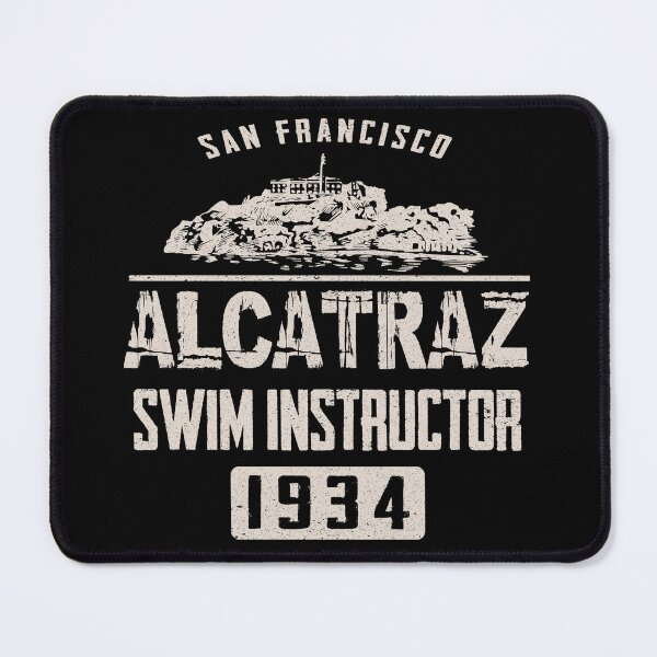 Item preview, Alcatraz Swim Instructor 1934 designed and sold by Alema Art.