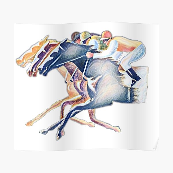 Horse race Poster