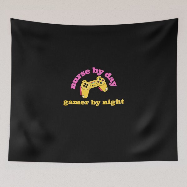 Item preview,   nurse by day gamer by night designed and sold by yassminishop.
