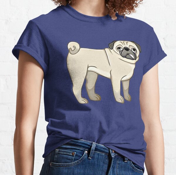 pug crawls Classic T-Shirt