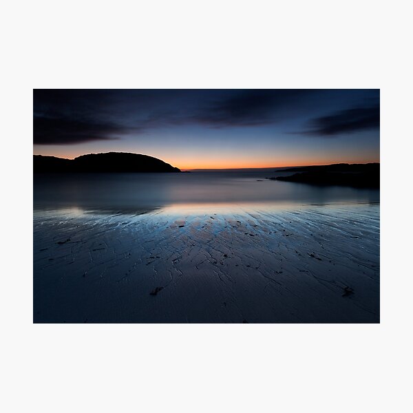 achmelvich beach sunset Photographic Print