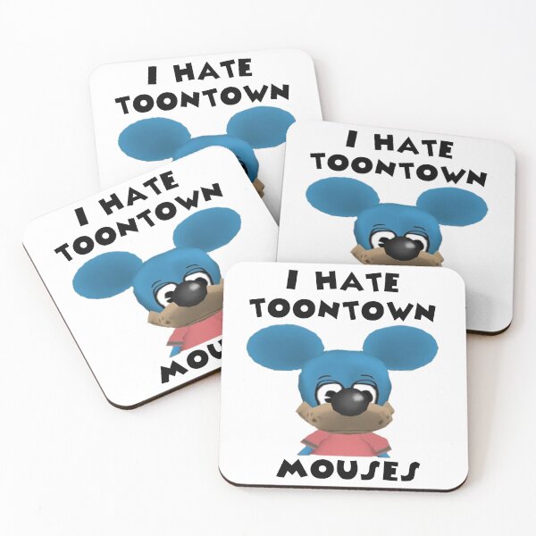 Item preview, I Hate Toontown Mouses designed and sold by TooningAround.