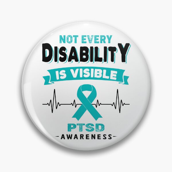 Item preview, PTSD Awareness - Not Every PTSD Is Visible designed and sold by RidnerStore.