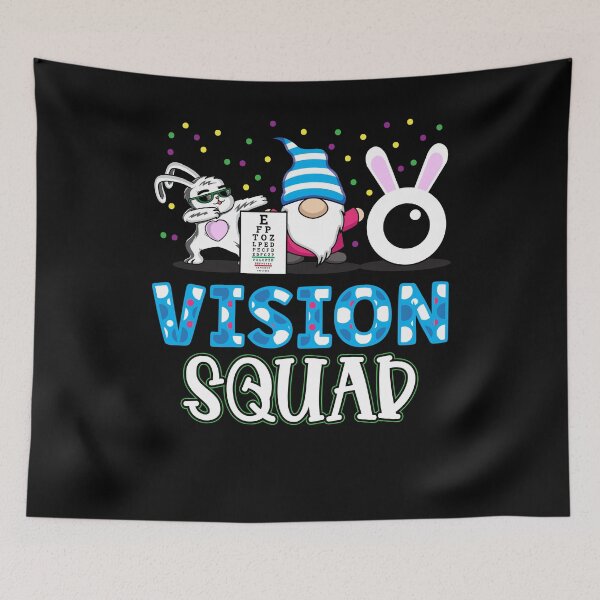 Item preview, Funny Vision Squad Optometry Optometrist Bunny Easter Day designed and sold by Dressed For  Duty.