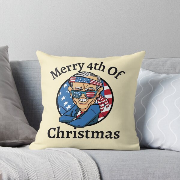 Item preview, Funny Joe Biden Merry Christmas 4th of July Confused Biden designed and sold by wrinkledhippie.