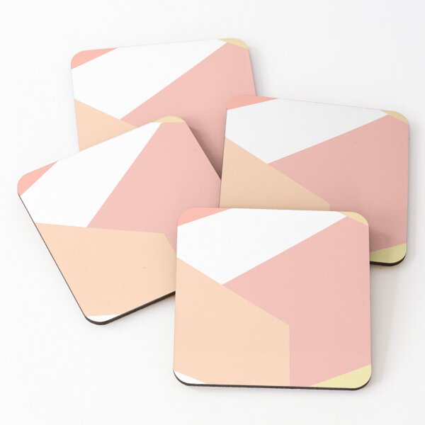 Item preview, pink geometric print designed and sold by layereddesignco.
