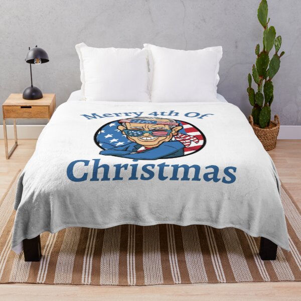 Item preview, Funny Joe Biden Merry Christmas 4th of July Confused Biden designed and sold by wrinkledhippie.