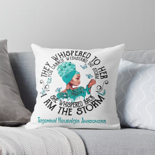 Item preview, Black Girl Fighter Strong I Am The Storm Trigeminal Neuralgia Awareness designed and sold by Mnrshirley.