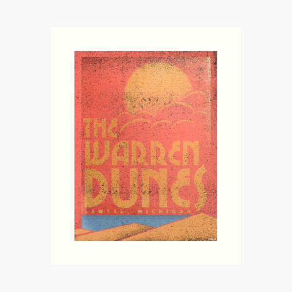 Item preview, The Warren Dunes designed and sold by WiseLikeStudios.