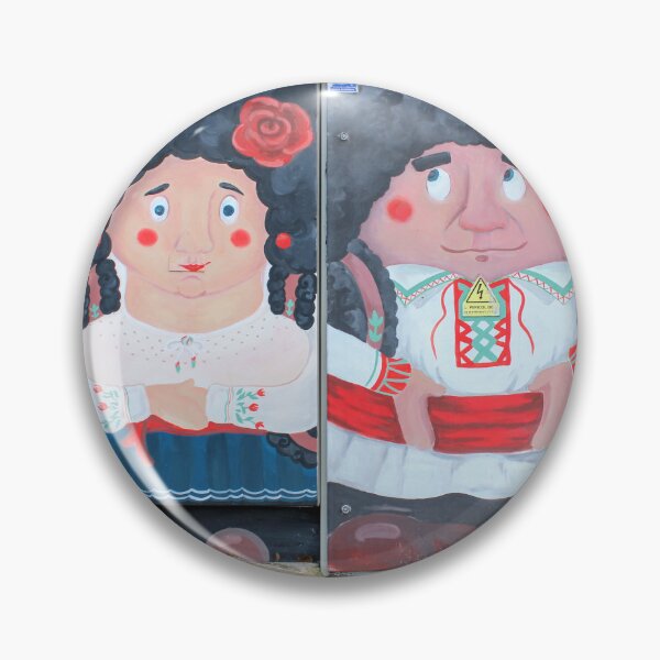 Item preview, moldovan traditional costume street art designed and sold by Alexandra Black.