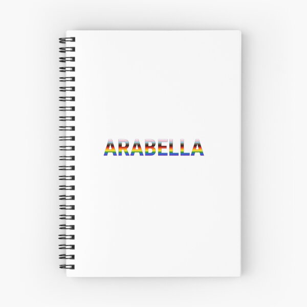 Artikelvorschau, Arabella Rainbow Progress Pride Name entworfen und verkauft von PrideNames.