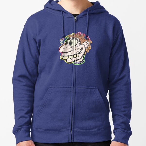 Bug Eyed and OverBite Zipped Hoodie