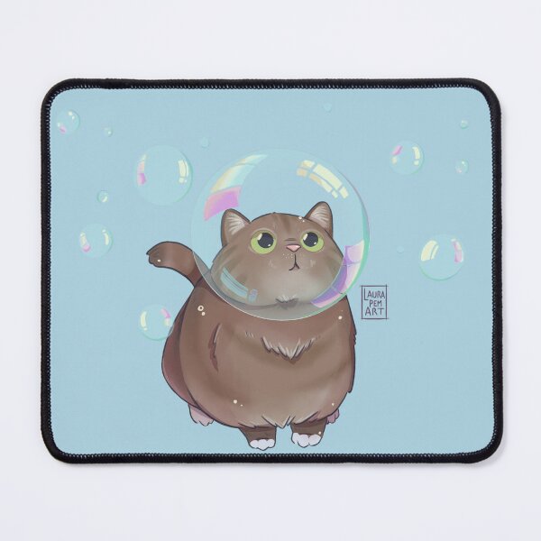 Item preview, Bubble cat designed and sold by LauraPemArt.