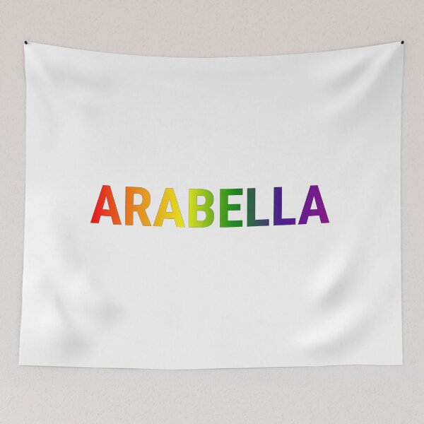 Item preview, Arabella Rainbow Pride Name designed and sold by PrideNames.